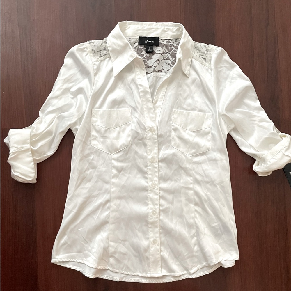 NWT lace dress shirt